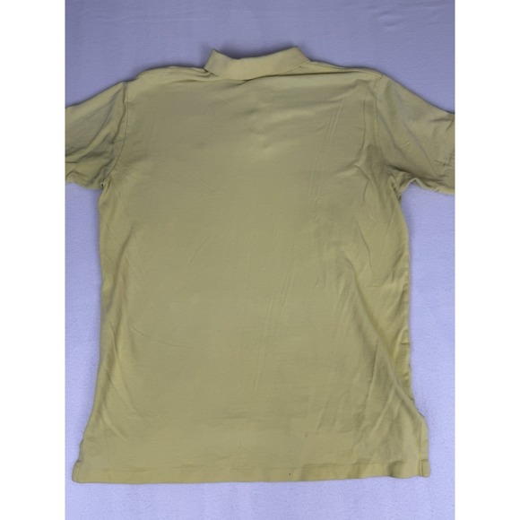 Polo Ralph Lauren Light Yellow Men's Large Short Sleeve Embroidered Golf 0040 - Picture 8 of 8